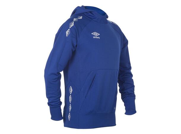 UMBRO UX-1 Hood Top jr Blå/Hvit 164 Tøff teknisk hettegenser 